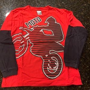 Long sleeved Tshirt, size Youth L (10/12)